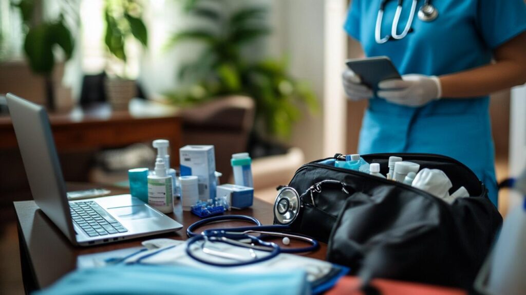 Empezar como enfermero liberal: ¿qué material elegir con ayuda de la tecnología y aplicaciones sanitarias?